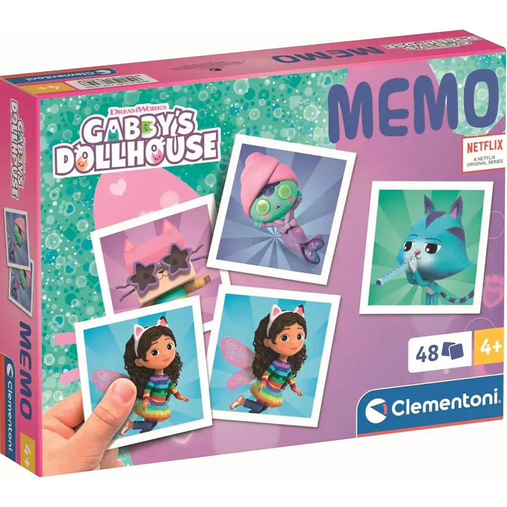 Gabis Puppenhaus 48-teiliges Memospiel - Clementoni