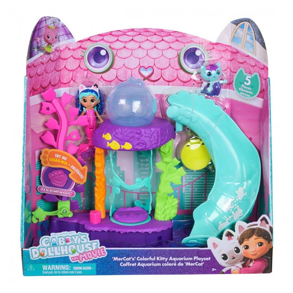 Gabis Puppenhaus Kino: Mercats Aquarium-Spielset – Spin Master