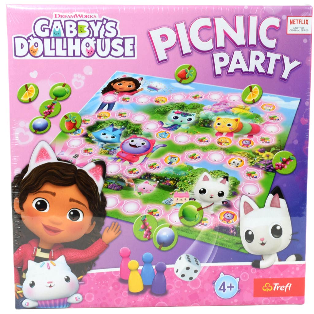 Gabis Puppenhaus Picknick-Brettspiel - Trefl