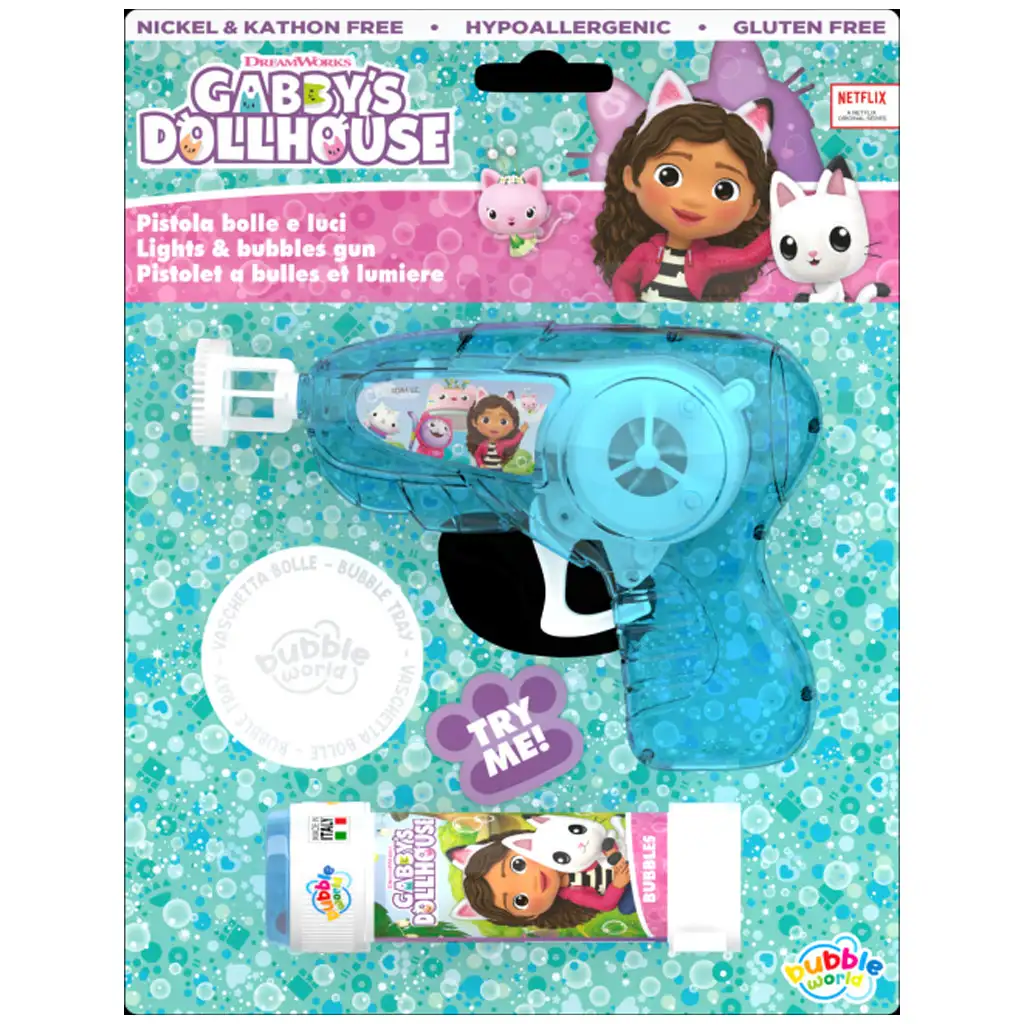Gabis Puppenhaus Seifenblasenpistolen-Set mit Licht