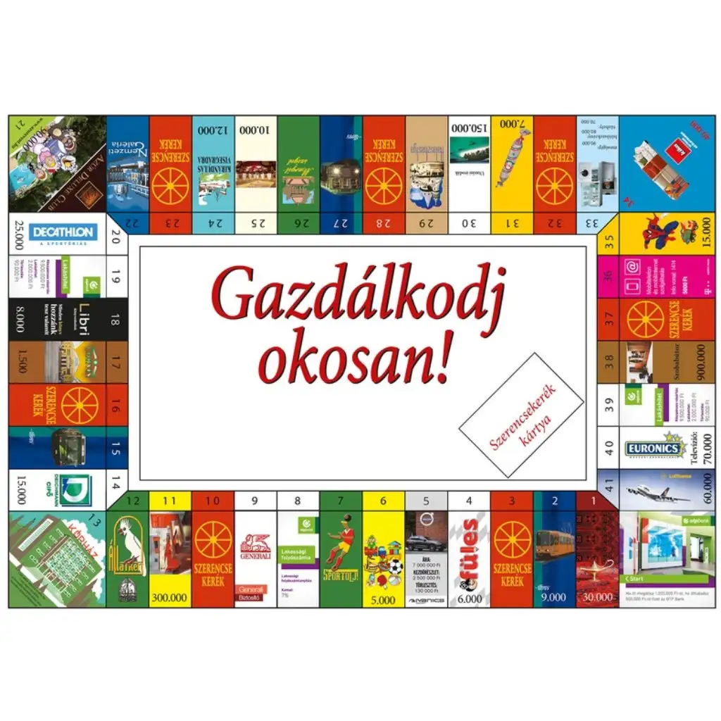 "Monopoly" Brettspiel für die Familie kép 2