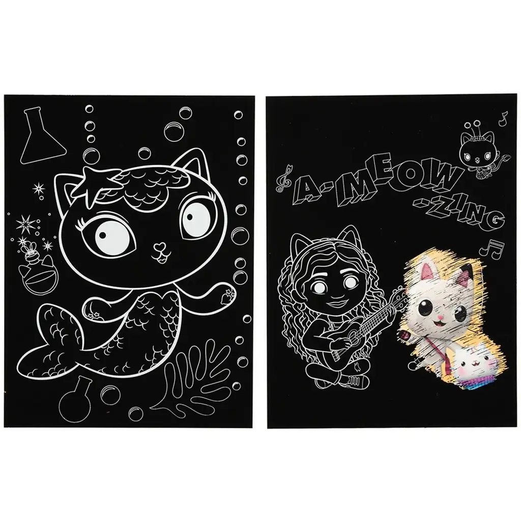 Gabis Puppenhaus: Kratzbild-Poster-Set, 2-teilig kép 2