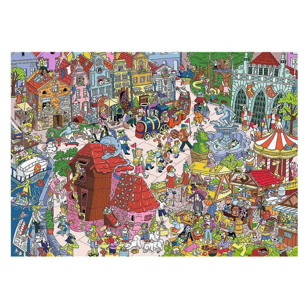 Spy Guy 500-teilige Puzzle Gdansk Polen - Trefl kép 2