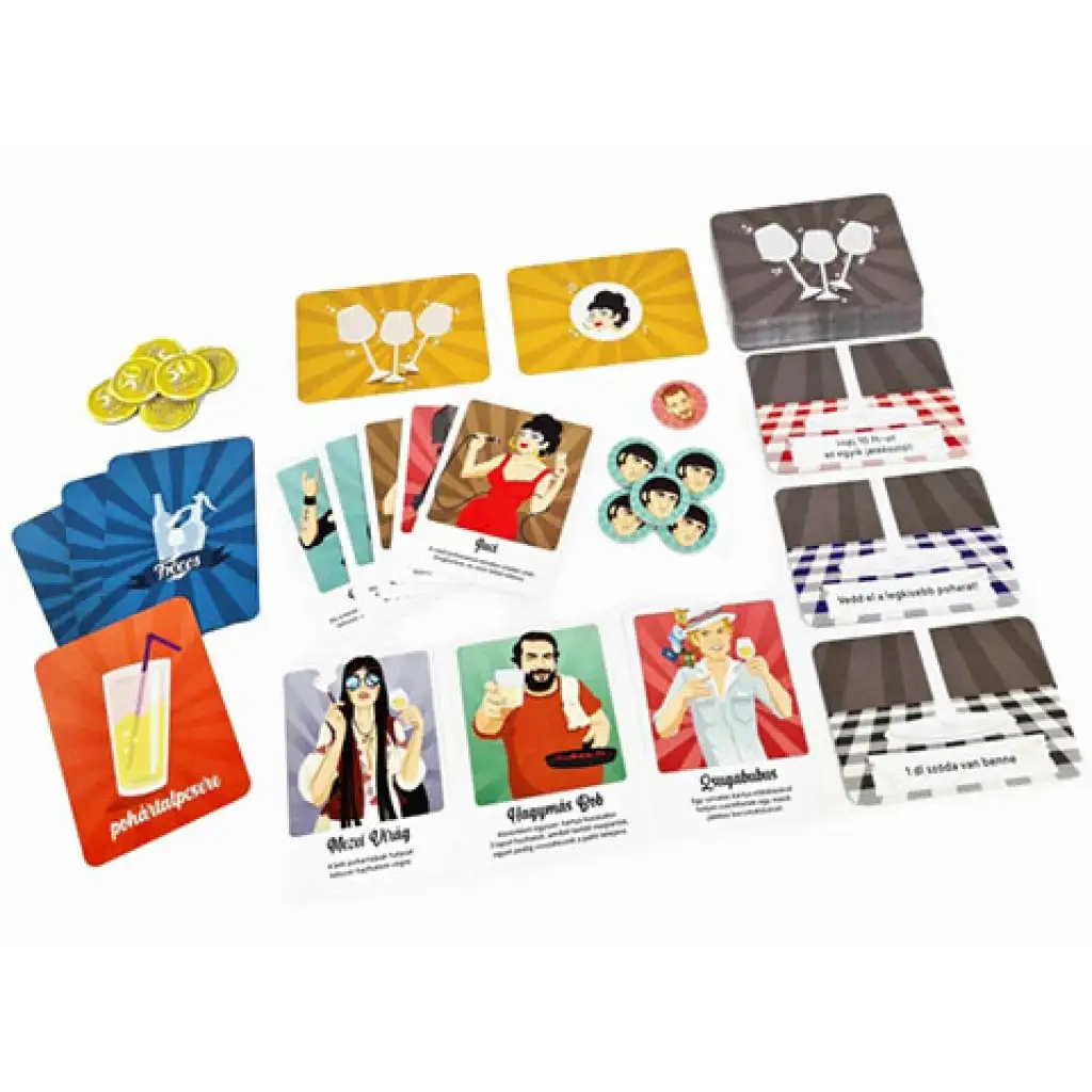 Fröccs: Erweiterung für das Gesellschaftsspiel Kisfröccs kép 2