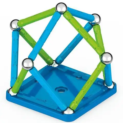 Geomag Green Line Classic magnetisches Konstruktionsspielzeug 25-teilig kép 2