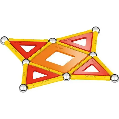 Geomag Green Line Classic Panels Magnetisches Konstruktionsspielzeug 35-teilig kép 3