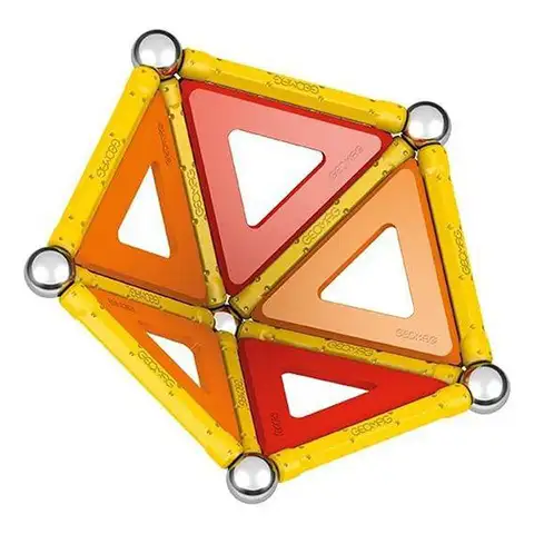 Geomag Green Line Classic Panels Magnetisches Konstruktionsspielzeug 35-teilig kép 4