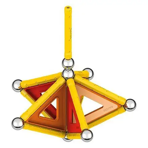 Geomag Green Line Classic Panels Magnetisches Konstruktionsspielzeug 35-teilig kép 5