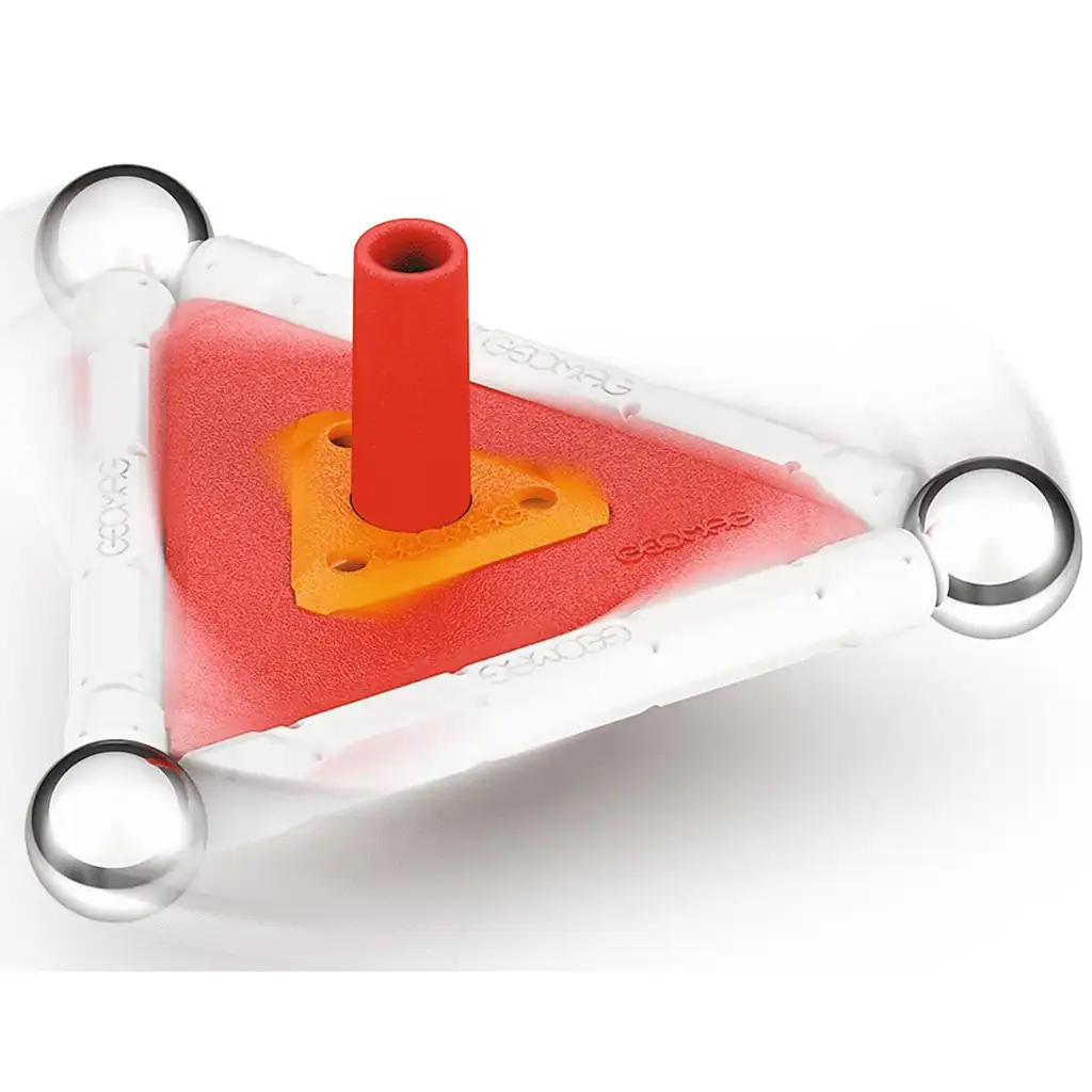 Geomag E-Motion Spinner magnetisches Konstruktionsspielzeug 9-teiliges Set kép 2