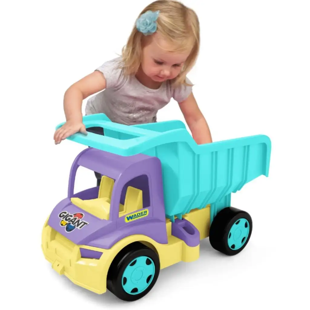 Gigant Riesenmuldenkipper mit 150 kg Tragkraft in lila-türkis - Wader kép 3