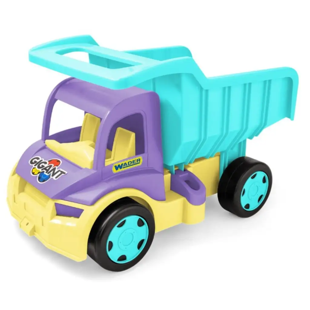 Gigant Riesenmuldenkipper mit 150 kg Tragkraft in lila-türkis - Wader kép 2