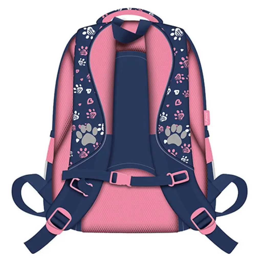 Mein kleiner Freund Ginger Kitty abgerundeter Schulranzen, Rucksack 40x28x18cm kép 2