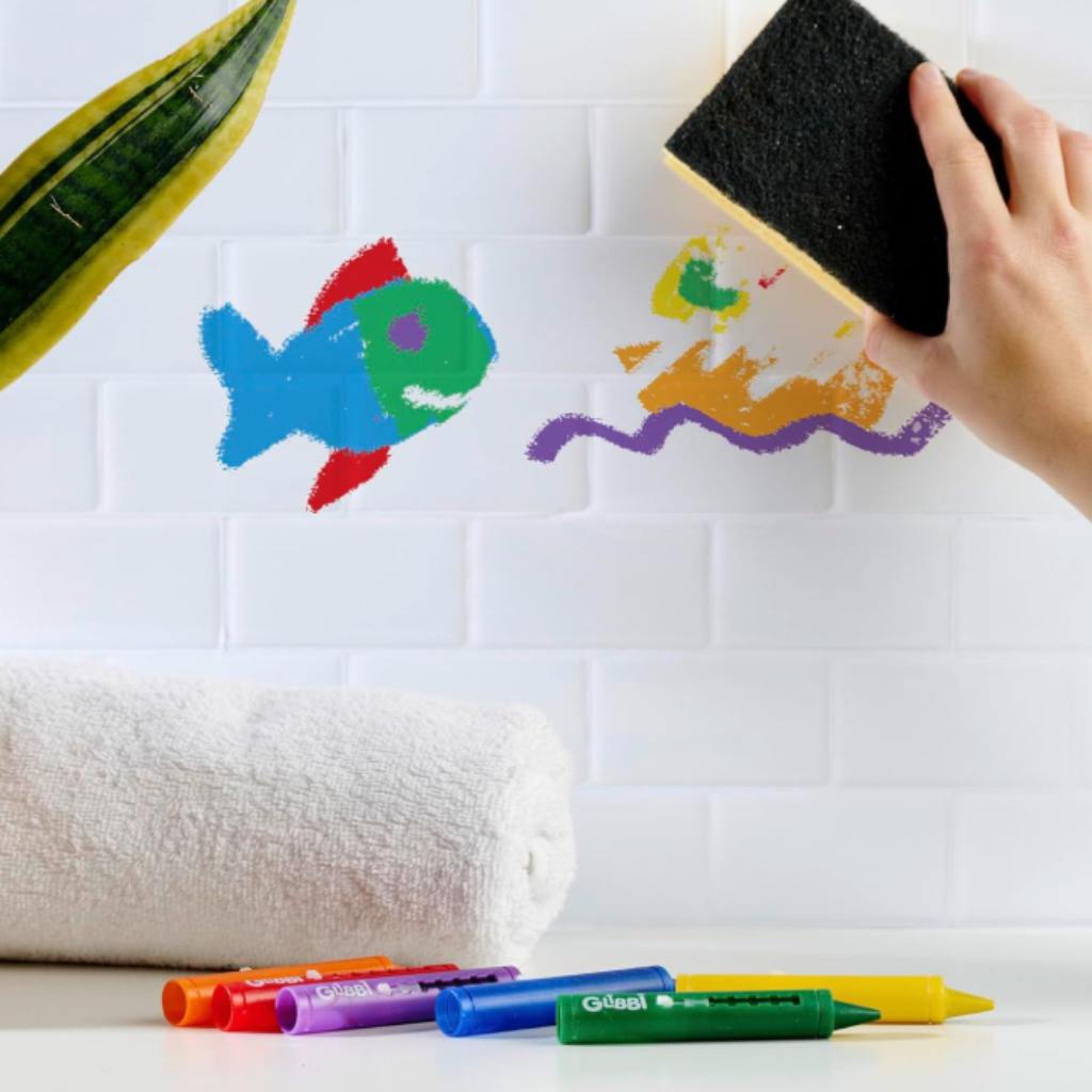 Glibbi Wasser-Wachsmalstifte 6er-Set - Simba Toys kép 5