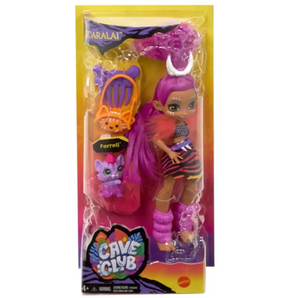 Cave Club: Roaralai játékszett Ferell őslénnyel - Mattel kép 1