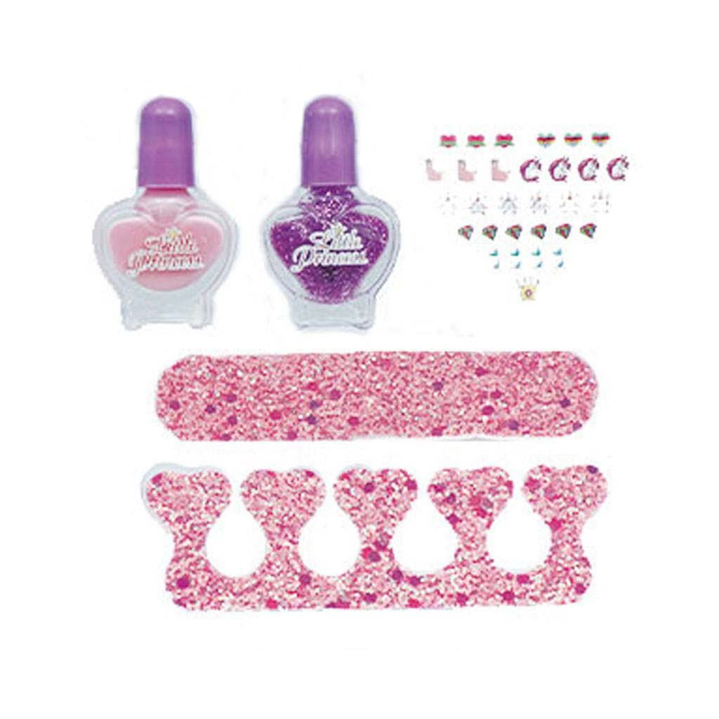 Luna: Go-Go Glam Maniküre-Set mit Kunstnägeln und Nagellack, 5-teilig kép 2