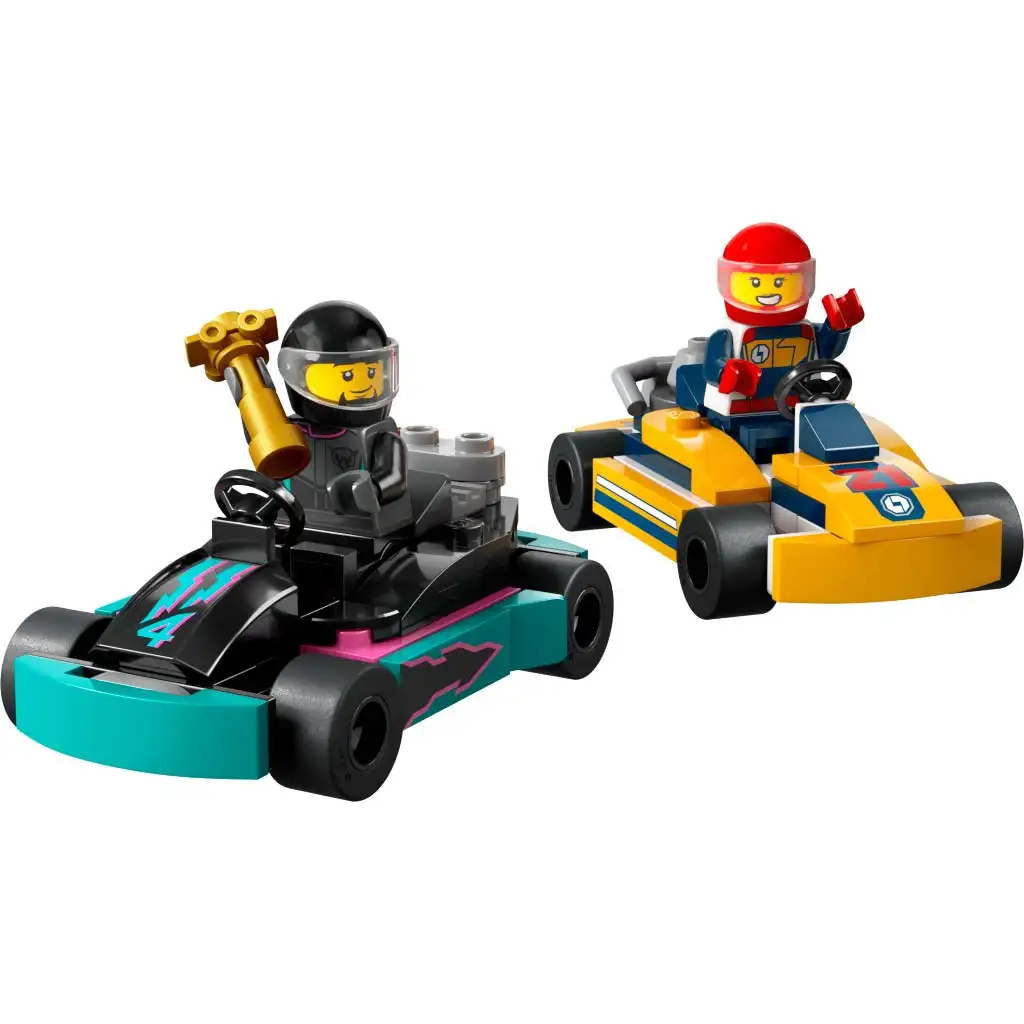 LEGO® City: Gokarts und Rennfahrer (60400) kép 5