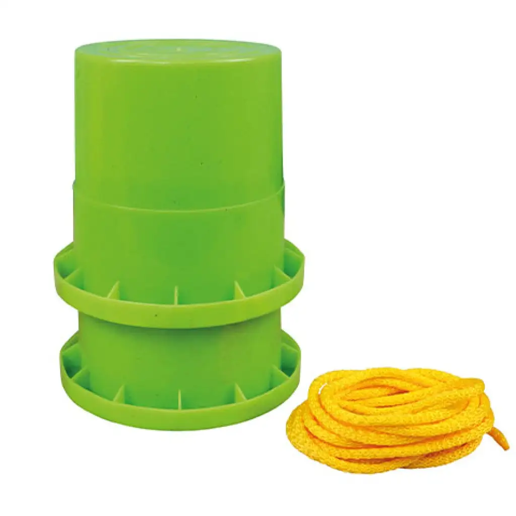 LENA: Eco Topf Stelzen Eimer Laufspiel in grüner Farbe kép 2