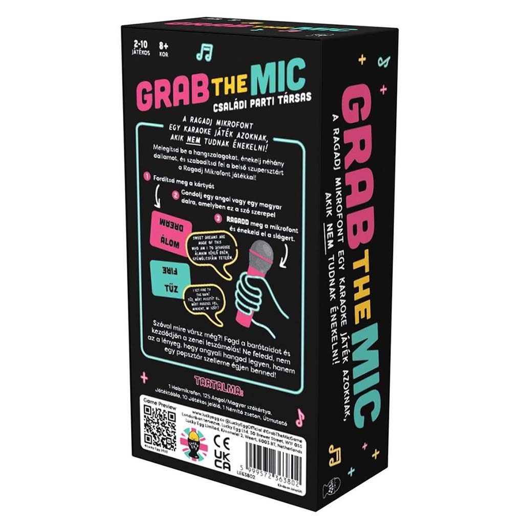 Grab the Mic Gesellschaftsspiel kép 2