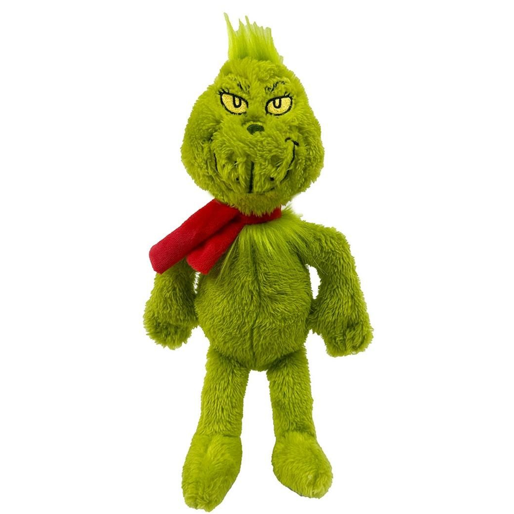 Grinch-Plüschtier mit Schal, 30 cm
