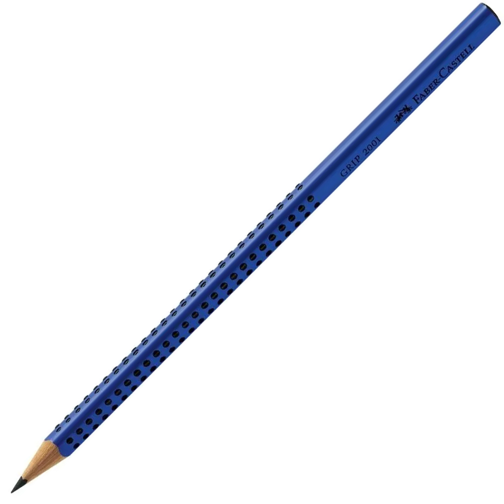 Faber-Castell: Grip 2001 Bleistift B blau