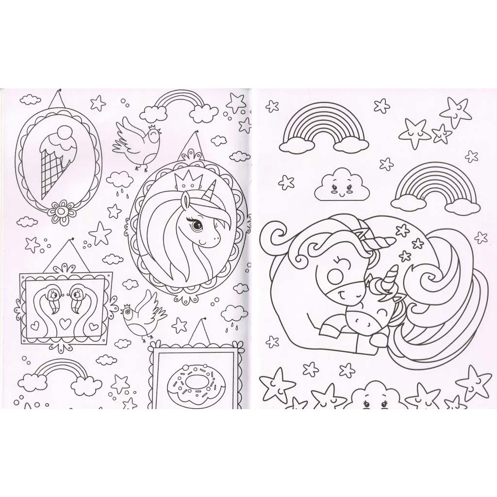 Diamant-Malbuch – Einhörner kép 3