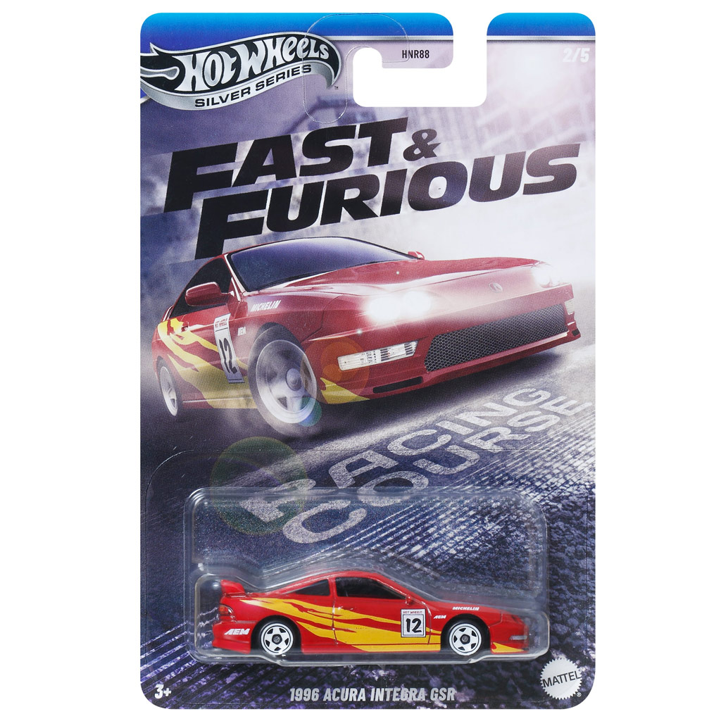 Hot Wheels: Fast & Furious 1996 Acura Integra GSR Modellauto 1/64 – Mattel