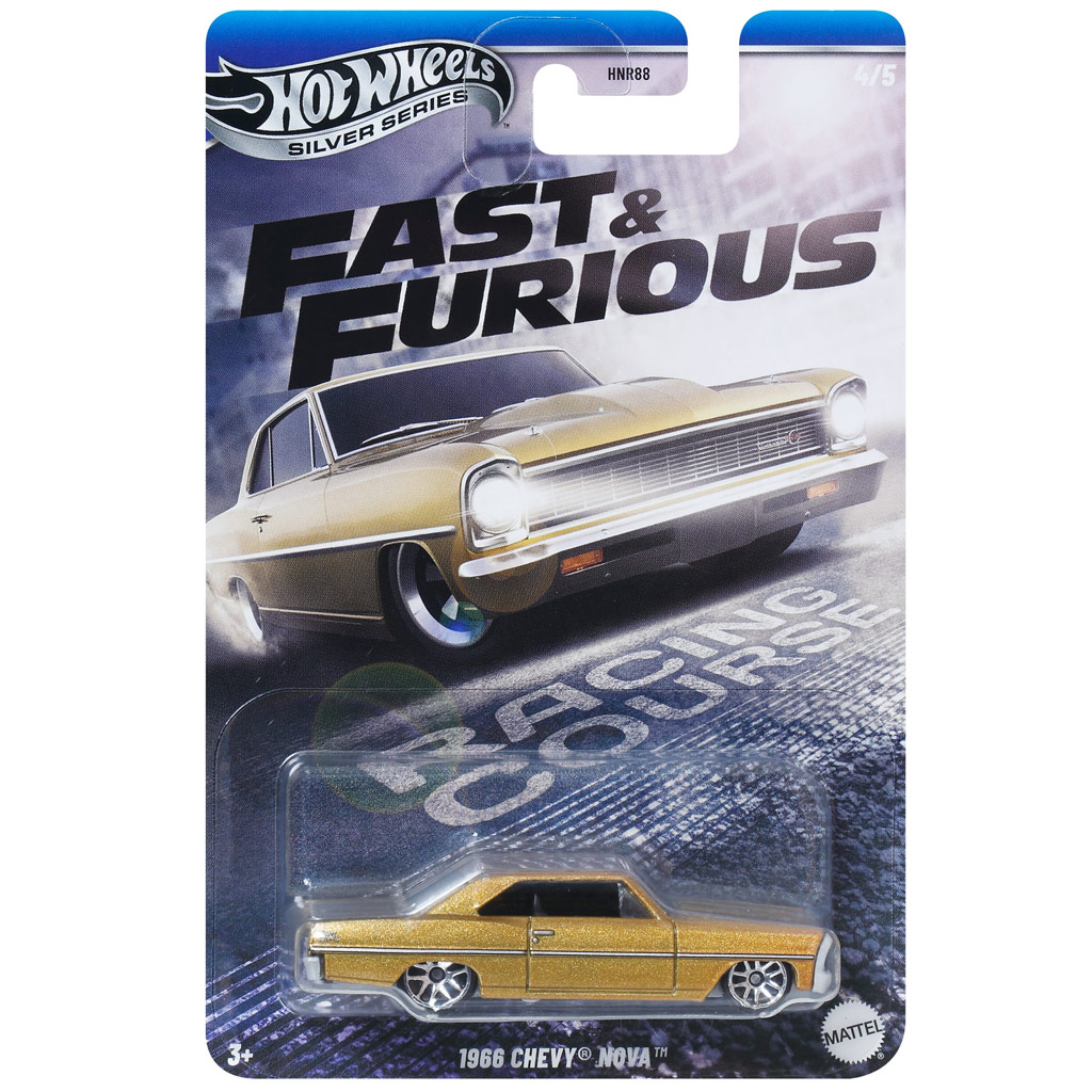 Hot Wheels: Fast & Furious 1966 Chevy Nova Modellauto 1/64 - Mattel