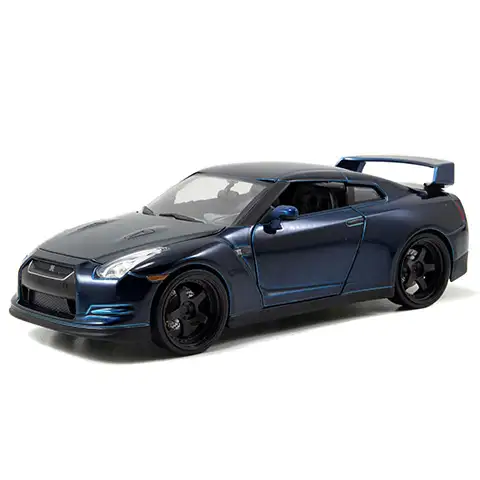 Fast & Furious: Brians Nissan GT-R (R35) Automodell 1/24 - Simba Toys kép 2
