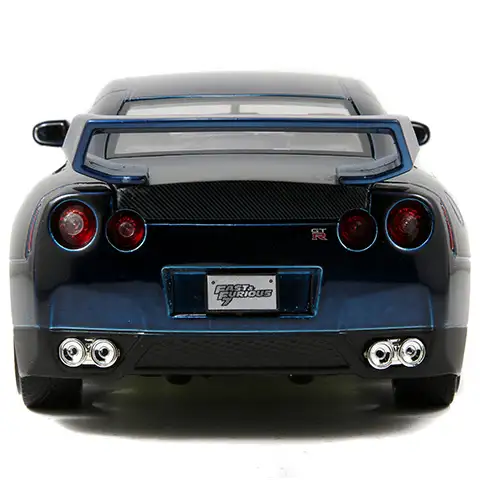 Fast & Furious: Brians Nissan GT-R (R35) Automodell 1/24 - Simba Toys kép 5