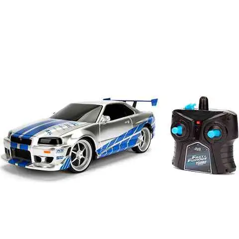 Fast & Furious: RC Brians Nissan Skyline GT-R (BNR35) ferngesteuertes Auto 1/24 - Simba Toys kép 2
