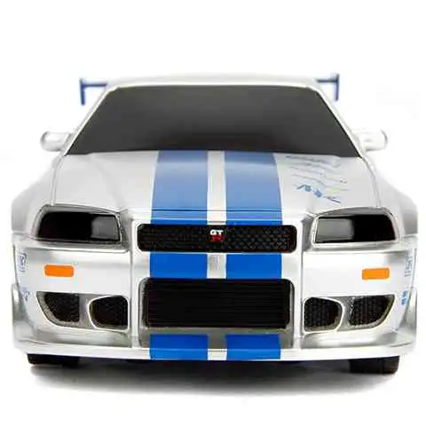 Fast & Furious: RC Brians Nissan Skyline GT-R (BNR35) ferngesteuertes Auto 1/24 - Simba Toys kép 4