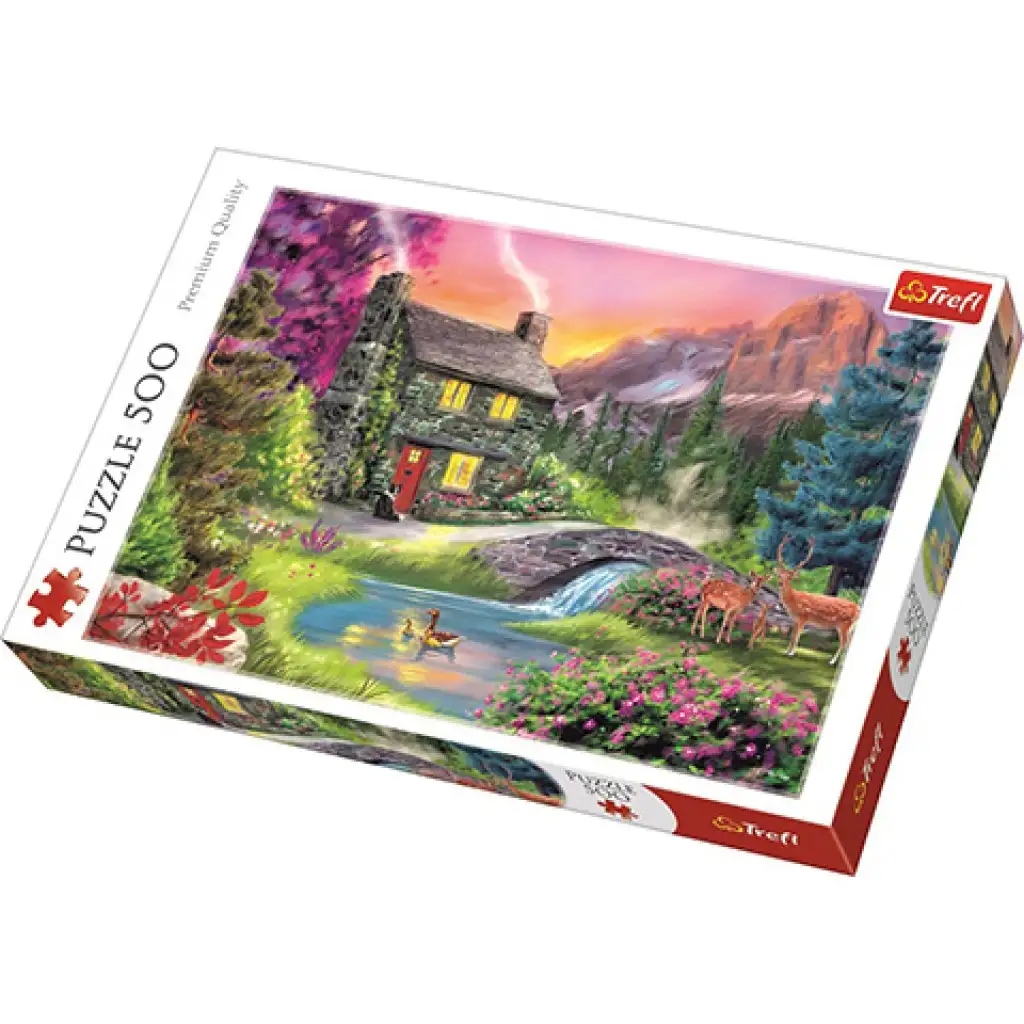 Harmónia a hegyekben 500 db-os puzzle - Trefl kép 1