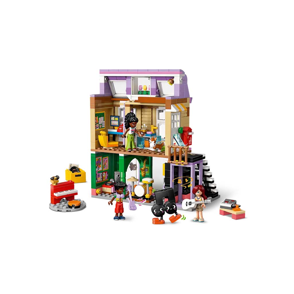 LEGO® Friends: Musikgeschäft und Wohnung (42653) kép 4