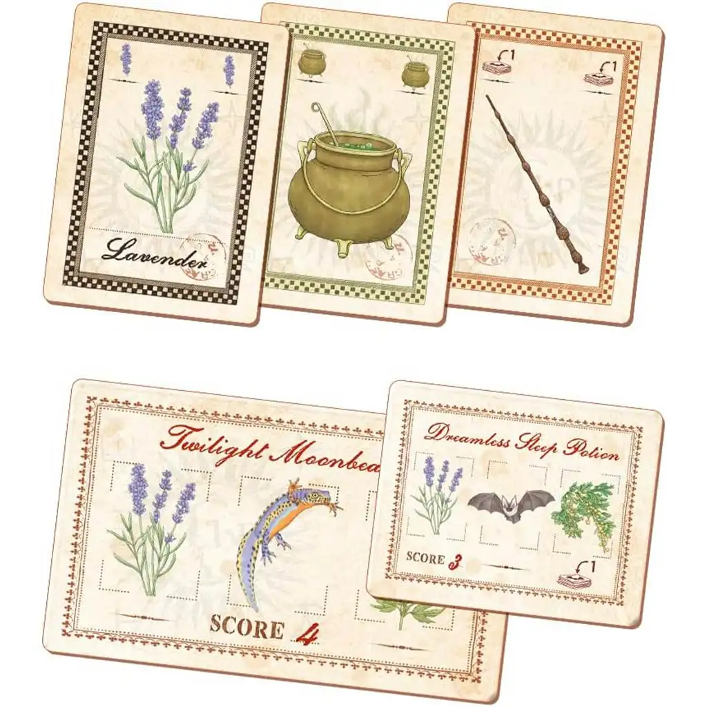 Harry Potter: Der Meister der Zaubertränke Kartenspiel - Clementoni kép 2