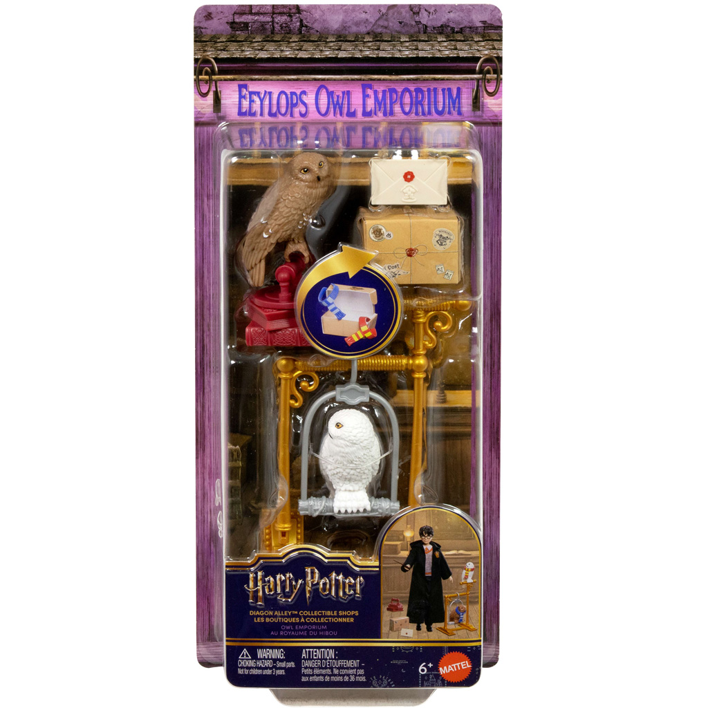 Harry Potter: Eulen-Emporium Winkelgasse Spielset - Mattel