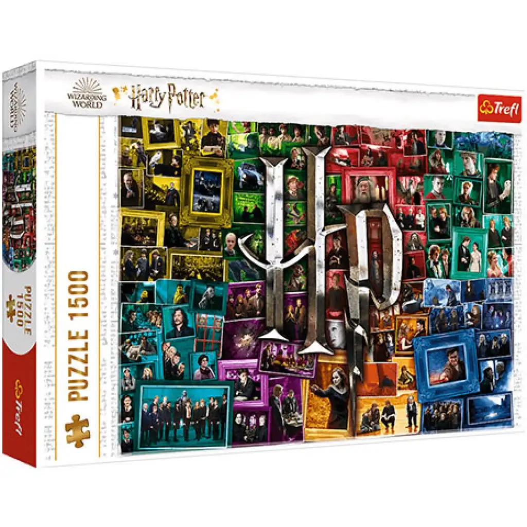 Wizarding World Harry Potter varázsvilága 1500db-os puzzle - Trefl kép 1