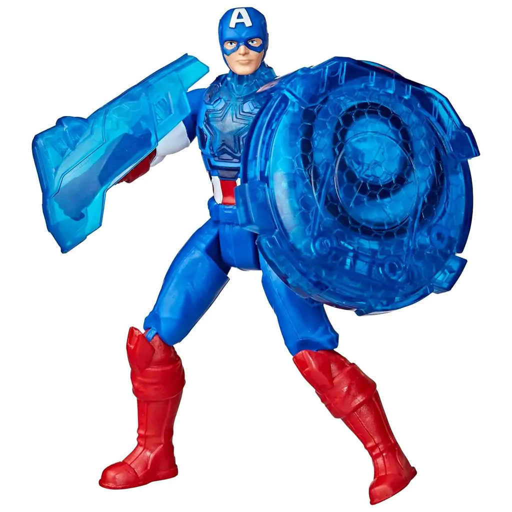 Marvel: Captain America mit Motorrad und Schildwerfer - Hasbro kép 3