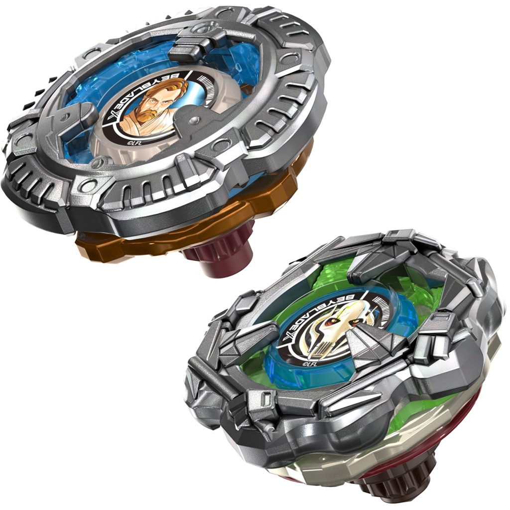 Beyblade X Star Wars Kollaboration Obi-Wan Kenobi gegen General Grievous Kreisel-Set – Hasbro kép 3