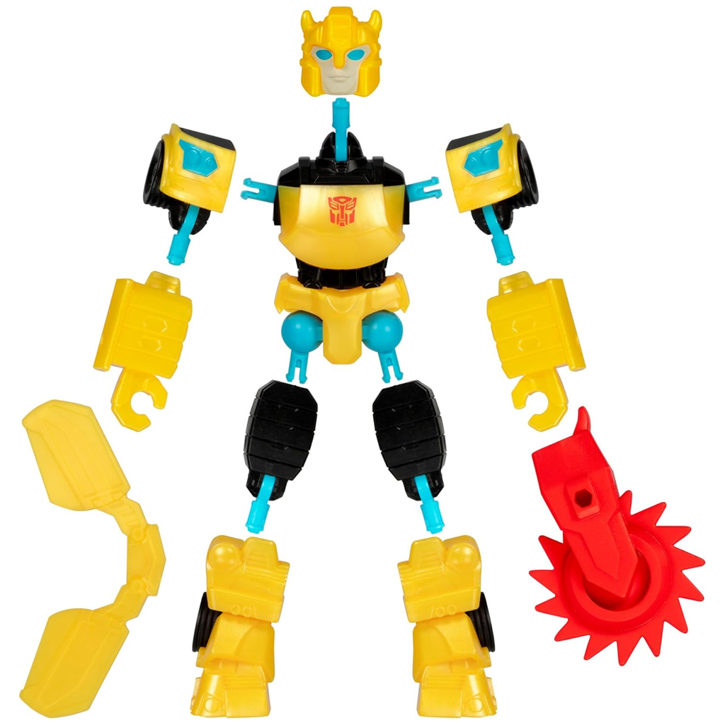 Transformers: Mix Mashers Bumblebee Figur mit Zubehör – Hasbro kép 2