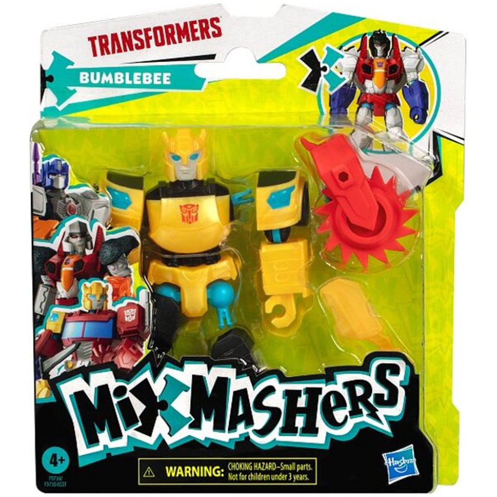Transformers: Mix Mashers Bumblebee Figur mit Zubehör – Hasbro
