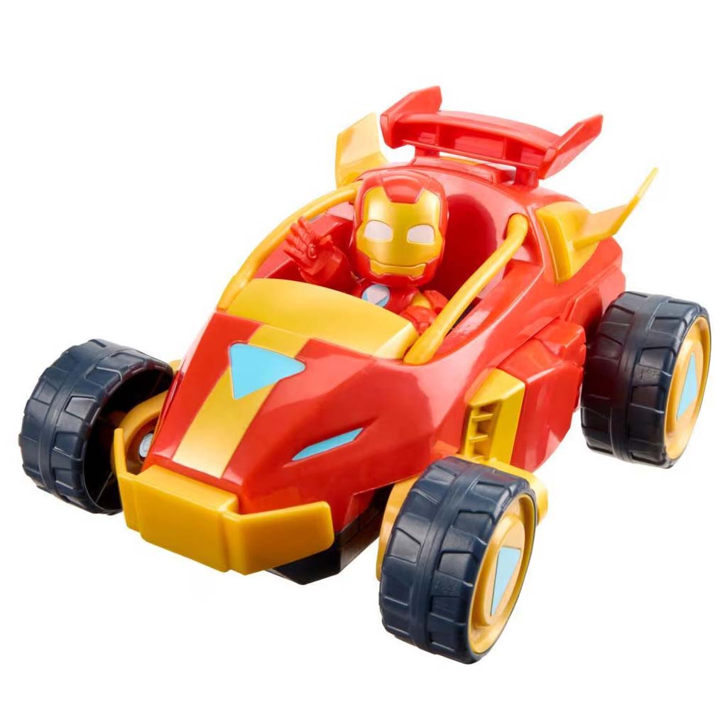 Marvel: Vasember 2 az 1-ben Mech Iron Man autó és figuraszett - Hasbro kép 2
