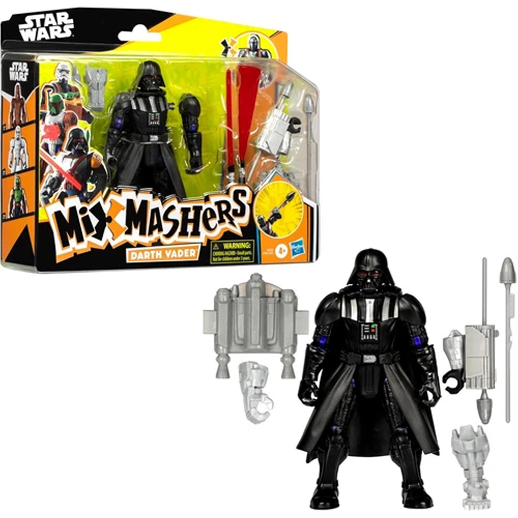 Transformers: Mix Mashers Deluxe Darth Vader Figur mit Zubehör - Hasbro