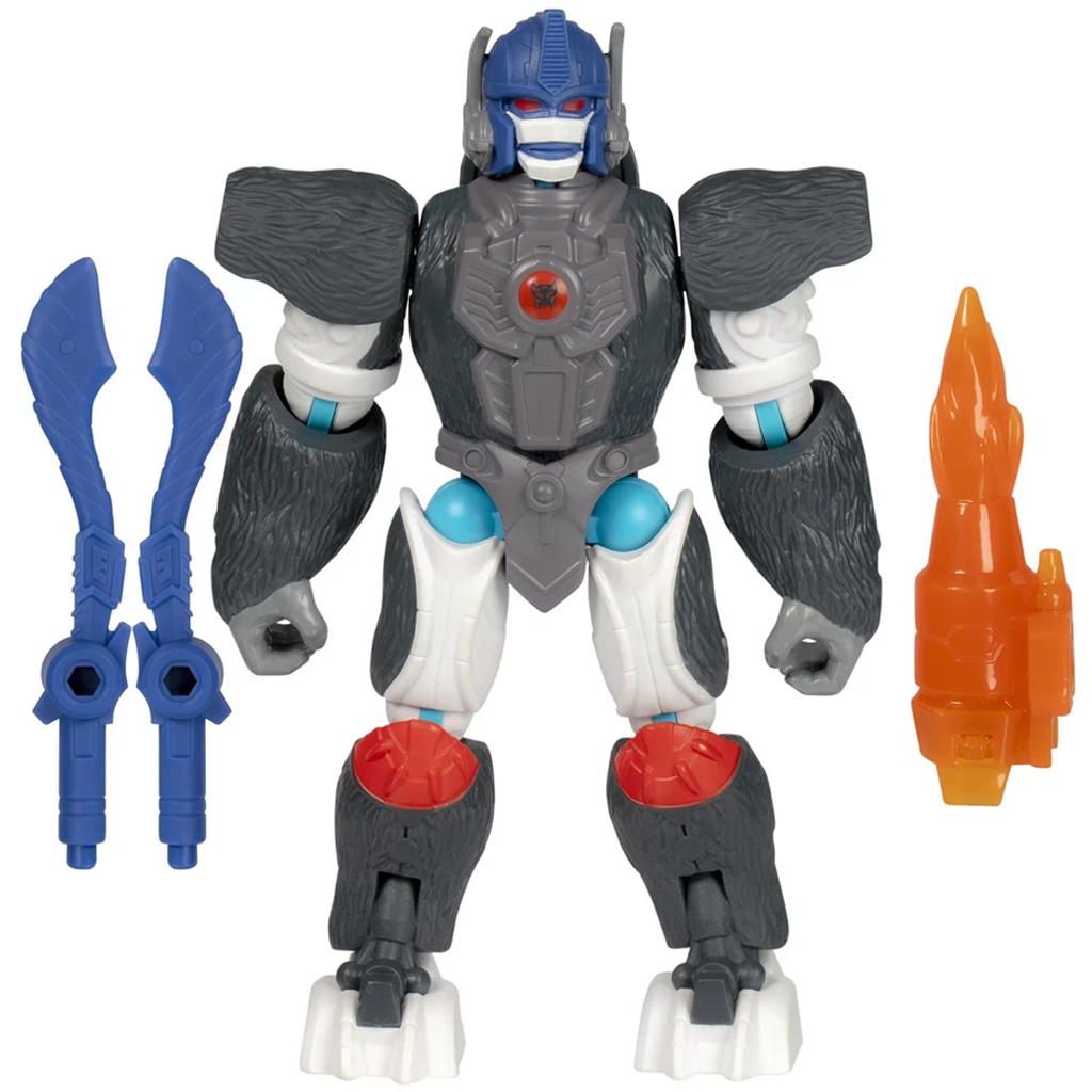 Transformers: Mix Mashers Optimus Primal Figur mit Zubehör - Hasbro kép 3