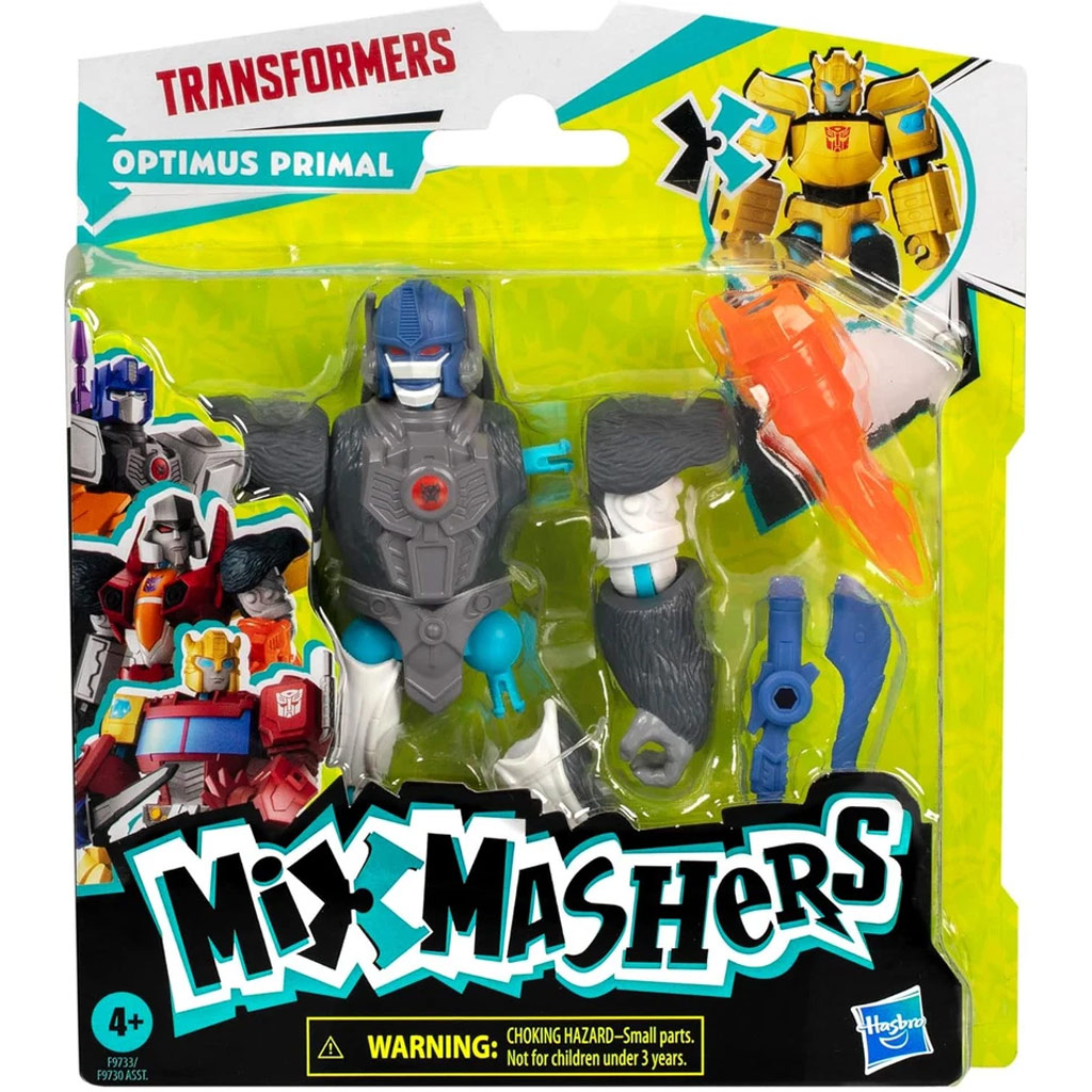 Transformers: Mix Mashers Optimus Primal Figur mit Zubehör - Hasbro