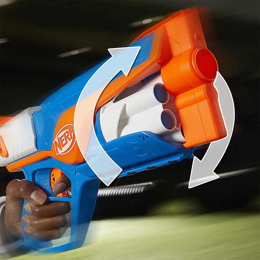 Nerf: N-Serie: Agility Schaumstoffblaster mit 12 Darts - Hasbro kép 5