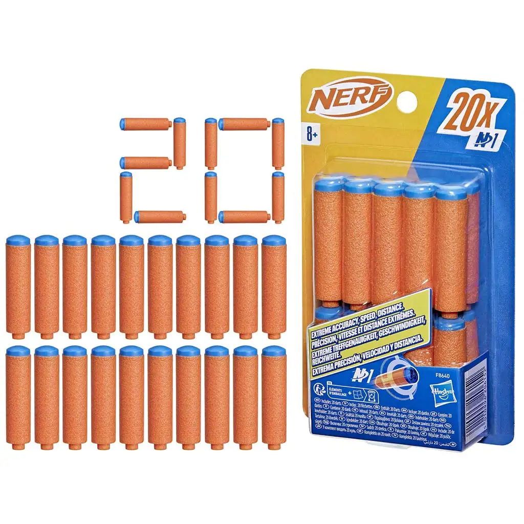 Nerf: N-Serie: Nachfüllpackung mit 20 Schaumstoffpfeilen - Hasbro kép 2