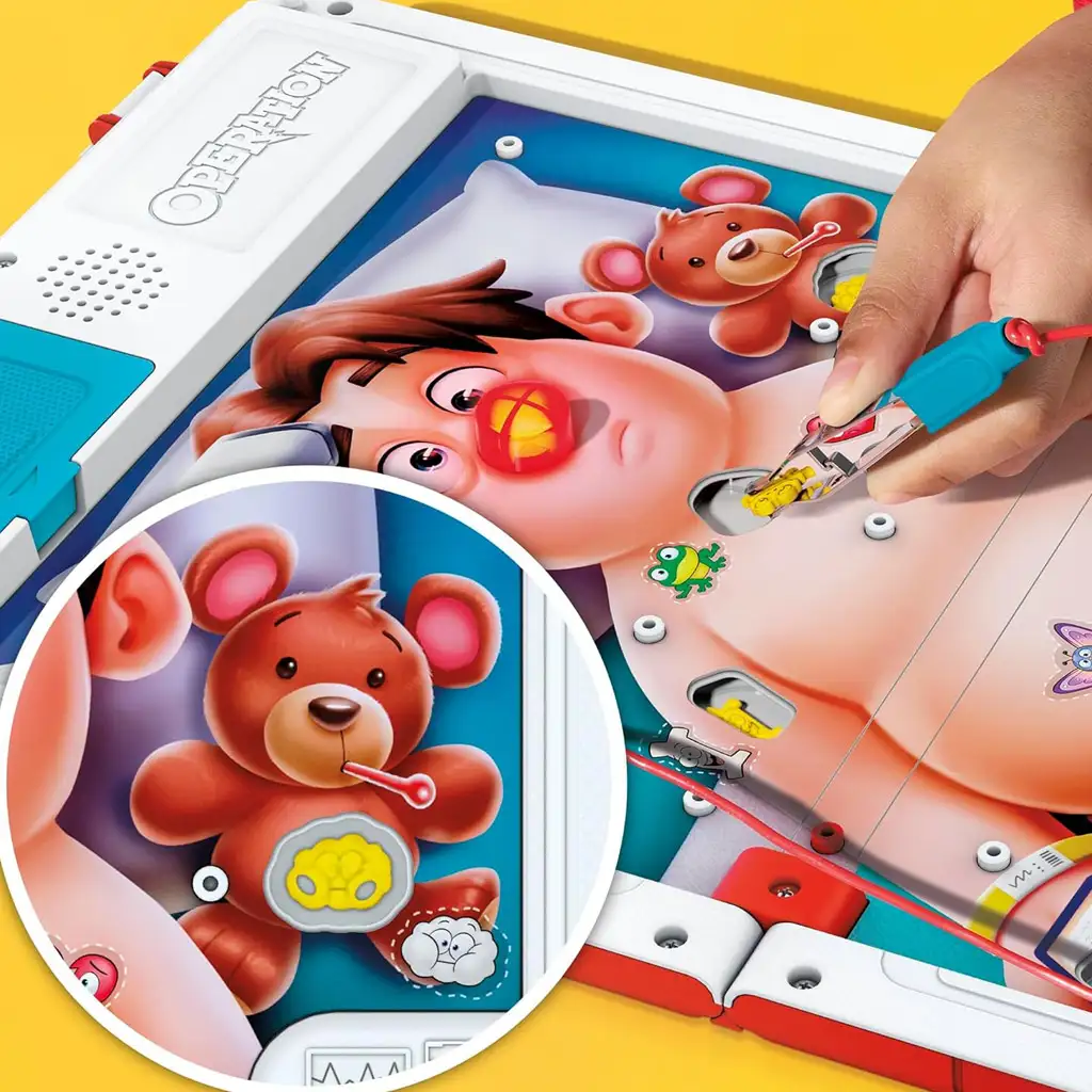 Operation Geschicklichkeitsspiel neue Version - Hasbro kép 2