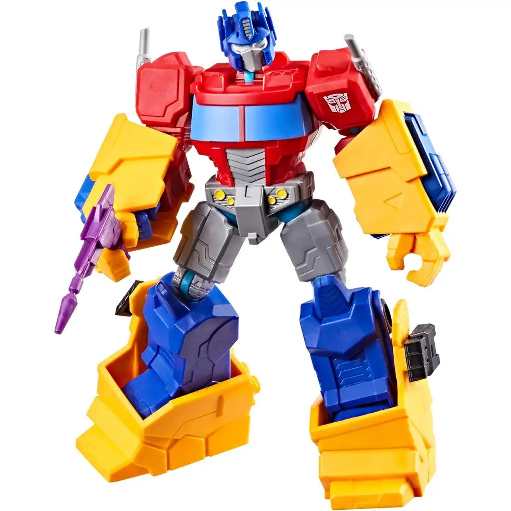 Transformers: Mix Mashers Optimus Prime Roboterfigur mit Zubehör - Hasbro kép 2