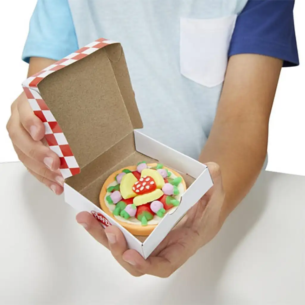 Play-Doh: Kitchen Creations Pizza-Set mit Zubehör 284g - Hasbro kép 3