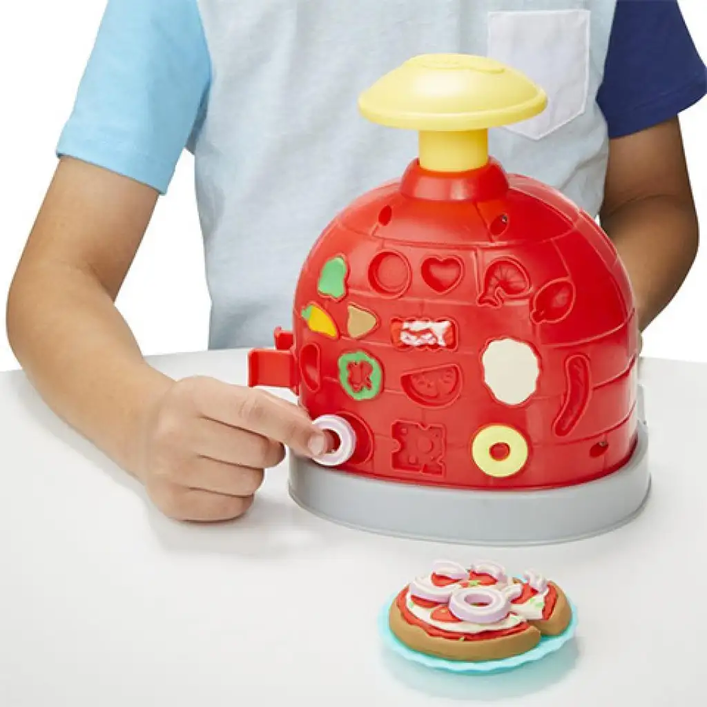 Play-Doh: Kitchen Creations Pizza-Set mit Zubehör 284g - Hasbro kép 4